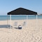 Flash Furniture 10'x10' Black Pop Up Event Canopy Tent JJ-GZ1010-BK-GG - alternate 9